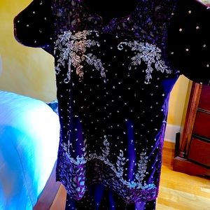 Kids Indian/Pakistani outfit purple glam